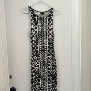 Massimo Print Tank Maxi Dress